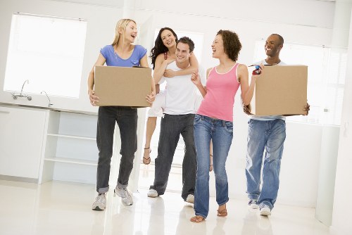 Removal team handling local move in Bromley
