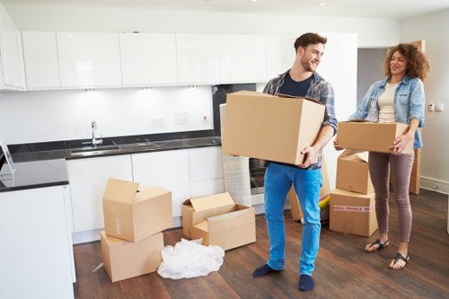 Cubic-yard rate calculation for mixed household storage items