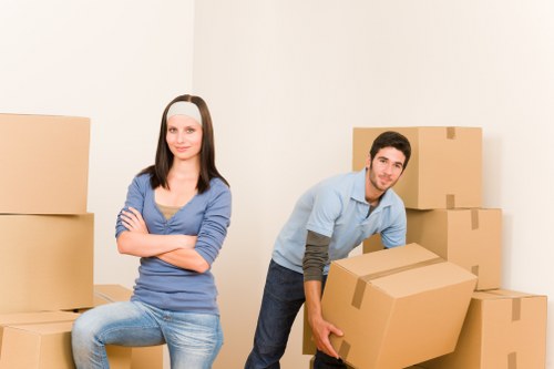 Commercial office packing and transport preparation in Bromley