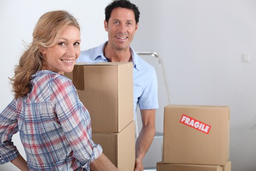 Packing and preparation for a home move in Bromley